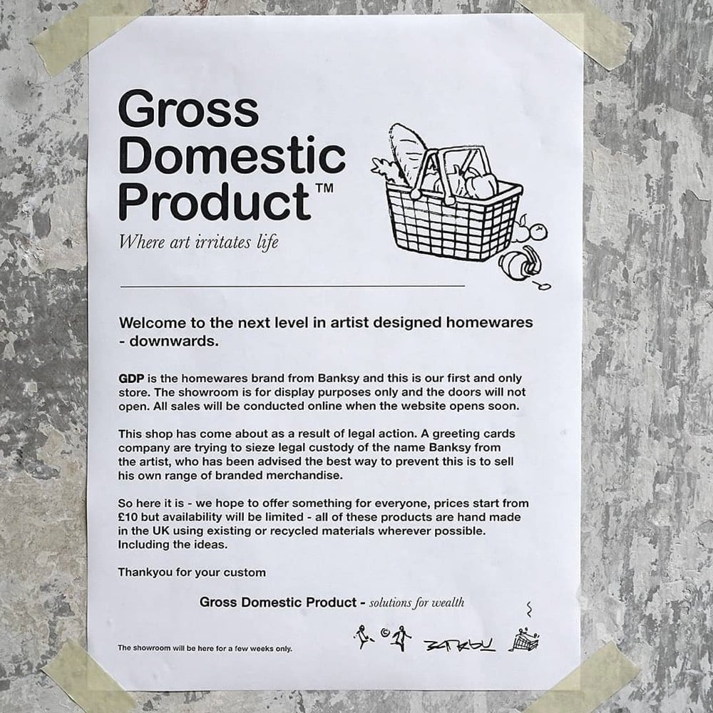 Banksy Gross Domestic Product