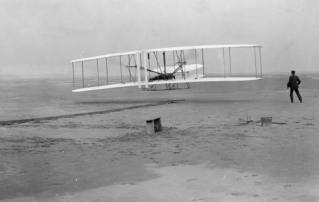 Wright first flight