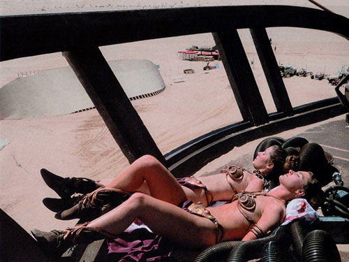 Tatooine sunsbathing